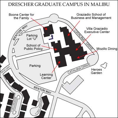Drescher Graduate Campus Map